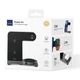 Бездротова зарядна станція WiWU Power Air 3в1 15W для iPhone 12-15 / Apple Watch / AirPods | MagSafe | Зарядний пристрій | Black | 776721 - зображення 7