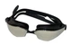 Очки для плавания зеркальные со сменными перемычками для носа Wave Goggles Anti-fog - изображение 2
