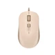 Мышь A4Tech Fstyler FM26 (Cafe Latte), USB, цвет бежевый - изображение 1