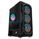 Корпус 1stPlayer x6-3g6p-1g6 Color led Black без бп - изображение 1