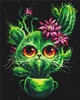 Картина по номерам Котенок кактуточка (© Марианна Пащук 40x50 BS53868) - изображение 1