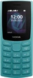 Мобільний телефон Nokia 105 2023 Single Sim Cyan Блакитний - зображення 2