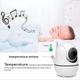 Видеоняня Baby Monitor SM50 портативная видеоняня цифровая с 5 дюймовым LCD экраном Белый (1013-439-00) - изображение 4