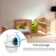 Видеоняня Baby Monitor SM50 портативная видеоняня цифровая с 5 дюймовым LCD экраном Белый (1013-439-00) - изображение 5