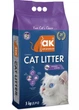 Наполнитель для кошек бентонитовый AKCAT COMPACT CAT LITTER (Запах Лаванды) 5 (кг) - изображение 1