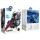 Hаушники ігрові HOCO W101 Streamer gaming headphones LED підсвічування 3.5 + юсб - зображення 6
