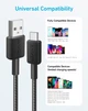 Кабель 322 USB-A to USB-C - 0.9m Nylon Black Anker (2000003351756) - изображение 5