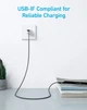 Кабель 322 USB-A to USB-C - 0.9m Nylon Black Anker (2000003351756) - изображение 2