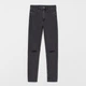Подростковые джинсы для девочки H&M 1012809ral 140 см Черные (PS2030000294701) - изображение 1