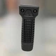 Рукоятка передня DLG TACTICAL (DLG-115-black), колір Чорний, з відсіком, з планкою Пікатінні, рукоятка перенесення вогню - зображення 1