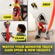 Трек Monster Jam ThunderROARus Drop Playset Монстр Джам динозавр - зображення 4