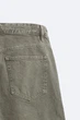 Джинси звужені Zara Slim Fit 32 темний хакі 8062/375/507 - изображение 9