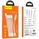 Дата кабель HOCO U103 Magnetic Absorption USB to Lightning (1m) (White) (178391) - зображення 5