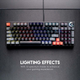 Игровая клавиатура Fantech MK890 ATOM96 USB (Blue Switch) (Black / Grey) Epik (184024) - изображение 4