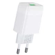 Сетевое зарядное устройство HOCO C72Q Glorious QC3.0 18W (1USB/3A) (Белый) (130997) - изображение 2