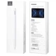 Стилус USAMS US-ZB254 Magnetic Charging Tilt-sensitive Active Touch Capacitive (White) (156148) - зображення 5