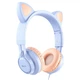 Наушники HOCO W36 Cat ear (Dream Blue) (137910) - изображение 1