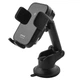 Автодержатель с Беспроводное зарядное устройство Proove Triple Clamp 15W (Black) (181534) - изображение 2
