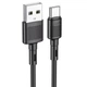 Дата кабель Hoco X83 Victory USB to Type-C (1m) Black - зображення 1