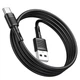 Дата кабель Hoco X83 Victory USB to Type-C (1m) Black - зображення 3