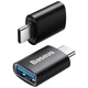 Переходник Baseus Ingenuity Series Mini Type-C to USB 3.1 (ZJJQ000001) (Black) (160316) - изображение 2