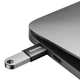 Переходник Baseus Ingenuity Series Mini Type-C to USB 3.1 (ZJJQ000001) (Black) (160316) - изображение 4