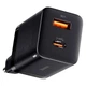 Мережевий зарядний пристрій Baseus Super Si Pro Quick Charger 30W (Black) (156705) - зображення 5