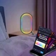 Настольная LED лампа RGB Smart desk oval lamp Bluetooth USB with app (Black) Epik (182436) - изображение 2