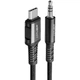 Переходник Acefast C1-08 USB-C to 3.5mm aluminum alloy (Black) (177064) - изображение 1