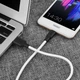 Дата кабель HOCO X21 Plus Silicone MicroUSB Cable (1m) (Чорний / Білий) (104722) - зображення 4
