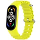 Ремінець Ocean Band для Xiaomi Mi Band 7/6/5/4/3 (Жовтий / Flash) Epik (170423) - зображення 2