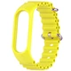 Ремінець Ocean Band для Xiaomi Mi Band 7/6/5/4/3 (Жовтий / Flash) Epik (170423) - зображення 7