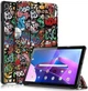 Чехол Smart Case на Lenovo Tab M10 3 Gen (10,1") graffiti - изображение 1