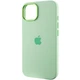 Чохол Silicone Case Metal Buttons (AA) для Apple iPhone 12 Pro Max Зелений/Pistachio (ITS-00000065322_7) - изображение 3