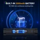 Светодиодная RGB палка LED Stick. Светловой видеосвет жезл 20 см для фото и видео на магните, с аккумулятором и пульт дистанционного управления. - изображение 3
