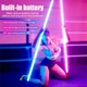 Светодиодная RGB палка LED Stick. Светловой видеосвет жезл 120 см для фото и видео на магните, с аккумулятором и пульт дистанционного управления. - изображение 6