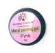 Гель-краска для дизайна Global Fashion Gel Paint Metal Pink, 5 мл. Розовое Золото - изображение 3