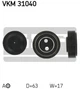 VKM 31040 SKF Ролик модуля натягувача ременя SKF (VKM31040) - зображення 1
