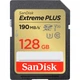Карта памяти SanDisk 128GB SDXC class 10 UHS-I U3 4K Extreme Plus (SDSDXWA-128G-GNCIN) - изображение 1