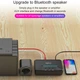 Bluetooth приемник VAORLO BT200 с поддержкой NFC, стерео звук, Bluetooth 5.0, EDR, функция плеера, интерфейсы RCA, AUX, USB - изображение 6