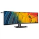 TFT 44,5" Philips 45B1U6900C, Dual QHD, VA, изгн., 2xHDMI, DP, USB-C, RJ-45, USB-hub, HAS, цв. - изображение 3