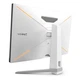 TFT 32" BenQ EX3210U, 4K UHD, IPS, 144Hz, 1 мс, HDMI, DP, USB-hub, HAS, колонки, білий - зображення 4