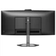 TFT 34" Philips 34E1C5600HE, WQHD, VA, sRGB 123,24%, 100Гц, 1мс, HDMI, DP, USB-C, webcam, HAS, цв. - изображение 6