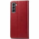 Чехол-книжка для Samsung Galaxy S24+ Getman Gallant (PU) Красный - изображение 3
