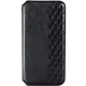 Кожаный чехол книжка GATMEN PREMIUM Cubic (PU) для Samsung Galaxy S21 FE Black - изображение 1