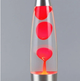 Лава лампа Lava Lamp TOPA 35 см Восковая Красная - изображение 3