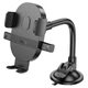 Тримач HOCO Mighty one-button Car holder (windshield) H20 black - зображення 5