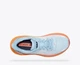 Женские кроссовки HOKA ONE ONE CLIFTON 8 1119394 SSIF 41,5 (EU 41 1/3, USA 9B, 26 см) голубые с оранжевым - изображение 5