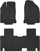 EVA килимки EVAtech в салон авто Ford Edge (U387) Restyling 2010-2014 1 покоління SUV EU 3 шт Black (FD3560ZV3FC2RBB) - зображення 1