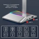 Підставка для геймерських навушників RGB New Bee NB-Z8 Silver (Z8S) - зображення 4
